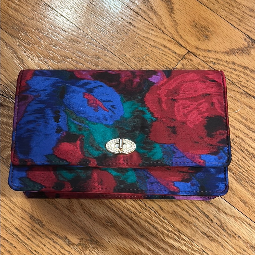 Talbots Floral Clutch